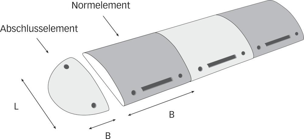 Produktbild Moravia Abschlußelement für Fahrbahnschwelle TOPSTOP-RE bild 2