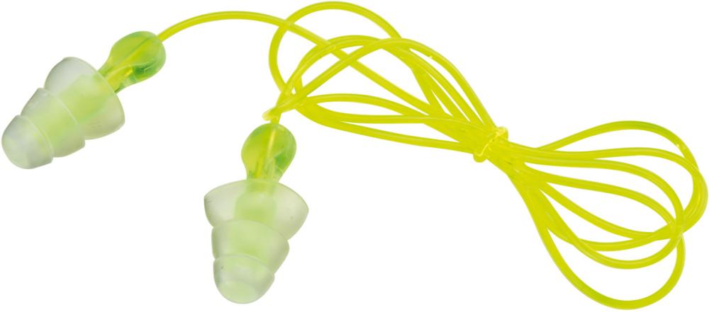 Produktbild 3M Gehörschutzstöpsel Tri Flange mit Kordel Box a 100 Paar