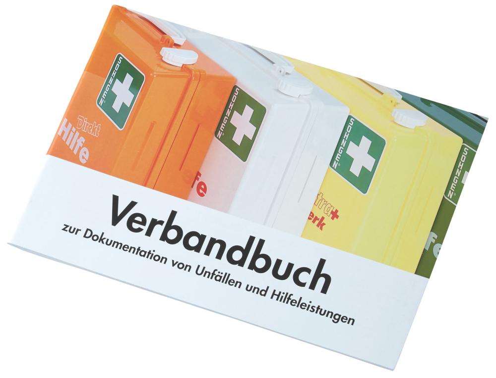 Produktbild Söhngen Verbandbuch DIN A 5 mit vorgedruckten Spalten