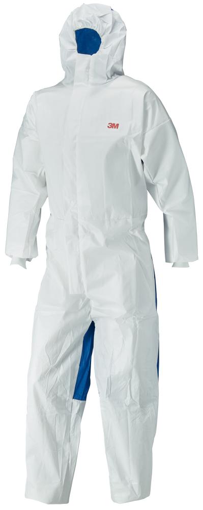 Produktbild 3M Schutzanzug 4535 weiß blau Typ 5/6 Gr.XL bild 1