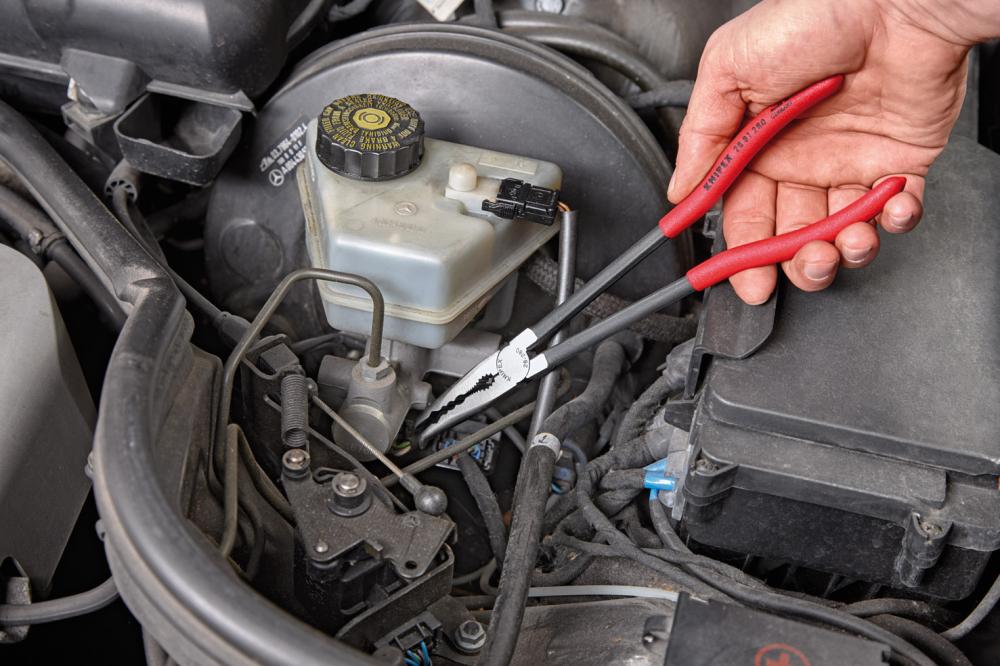 Produktbild Knipex Montierzange geb. 280mm poliert Kst. bild 4