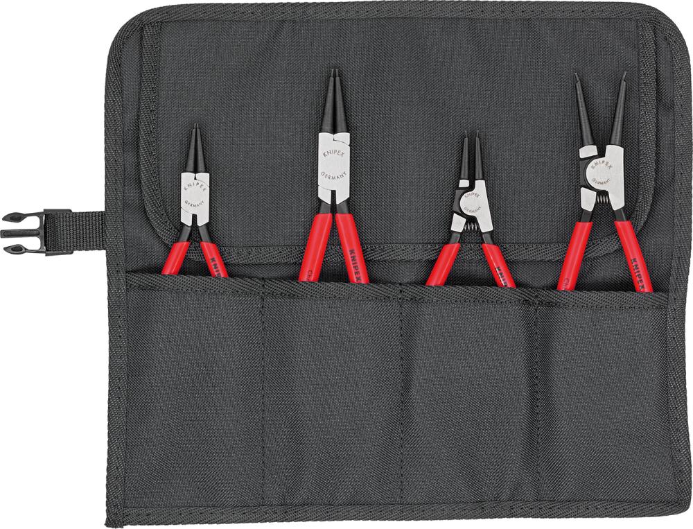 Produktbild Knipex Sicherungsr.-Zangen-Set 4tlg.in Rolltasche
