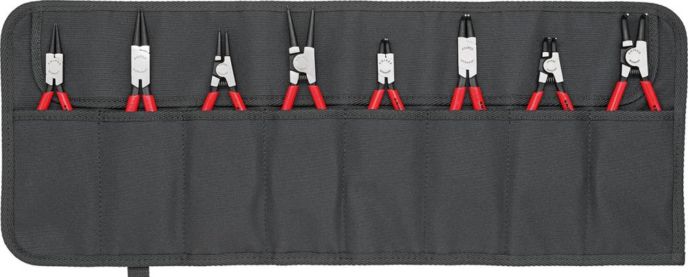 Produktbild Knipex Sicherungsr.-Zangen-Set 8tlg.in Rolltasche