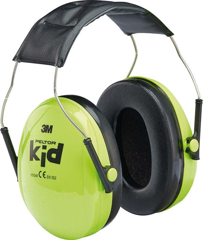 Produktbild 3M Kapselgehörschutz Peltor Kid neongrün