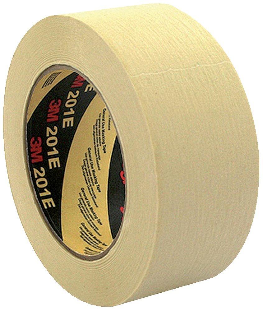 Produktbild 3M Kreppklebeband 201E beige 72 mm Rolle mit 50 Meter