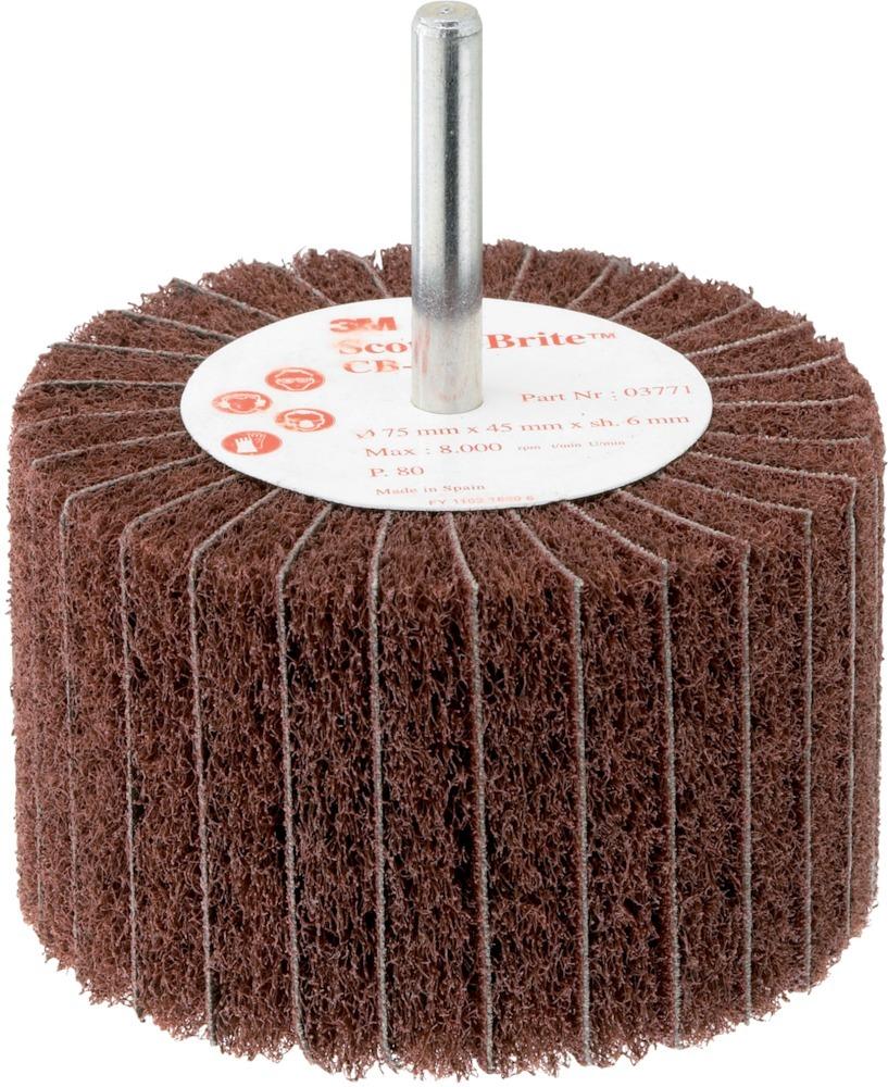 Produktbild 3M Lamellenbürste CB-ZS 76,2x45x6 mm P80 A fine