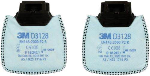 Produktbild 3M Partikelfilter D3128 P2R mit Aktivkohle