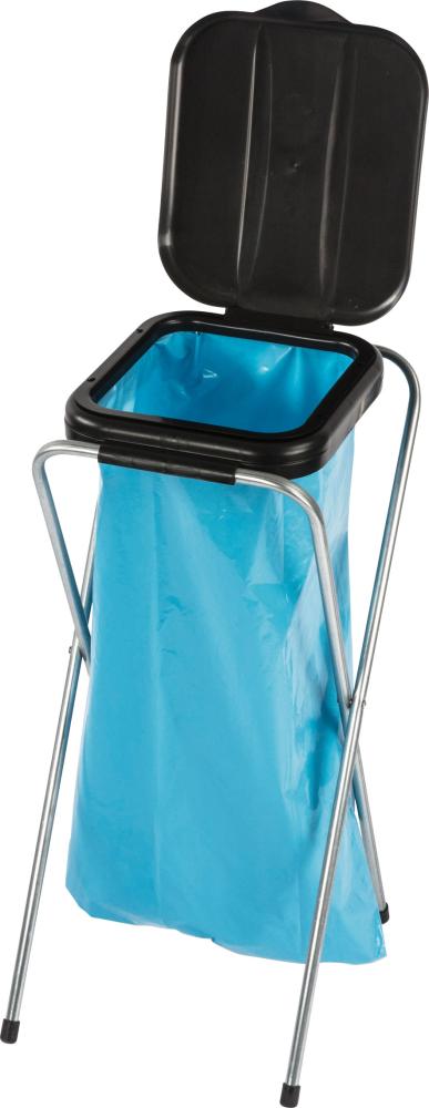 Produktbild Nölle Abfallsammler Mülleimer 120l mit Deckel schwarz