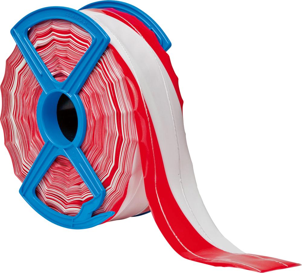 Produktbild Absperrband rot weiss 250 m fadenverstärkt