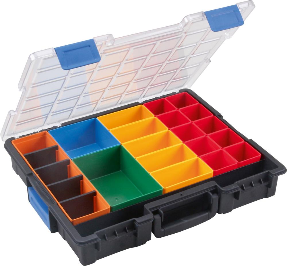 Produktbild Allit Kleinteilekoffer 440x335x76 mm 23 Fächer bild 2
