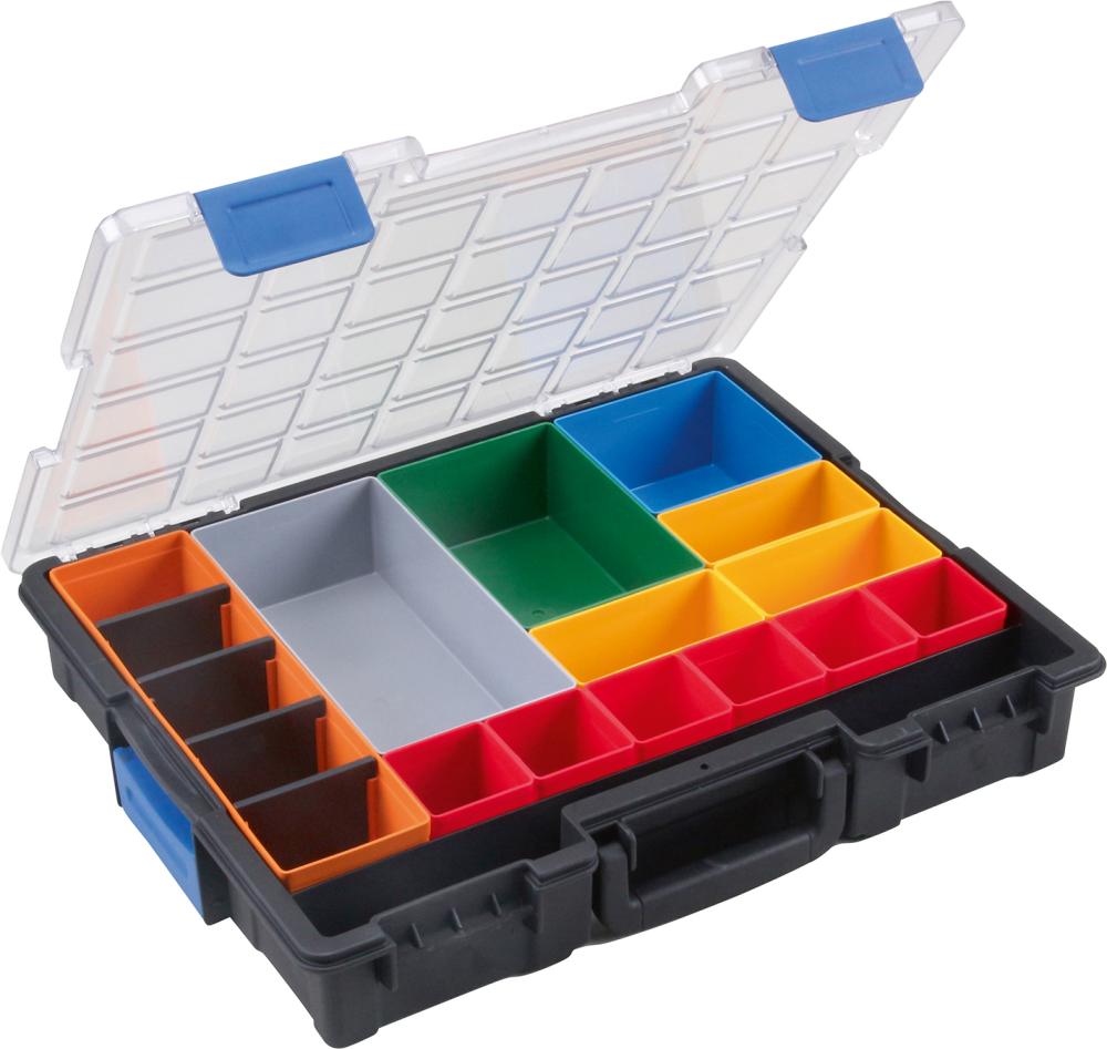 Produktbild Allit Kleinteilekoffer 440x335x76 mm 18 Fächer bild 2