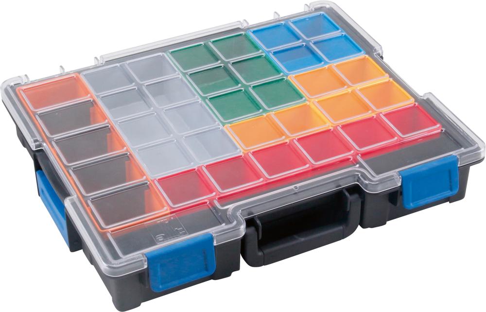 Produktbild Allit Kleinteilekoffer 440x335x76 mm 18 Fächer