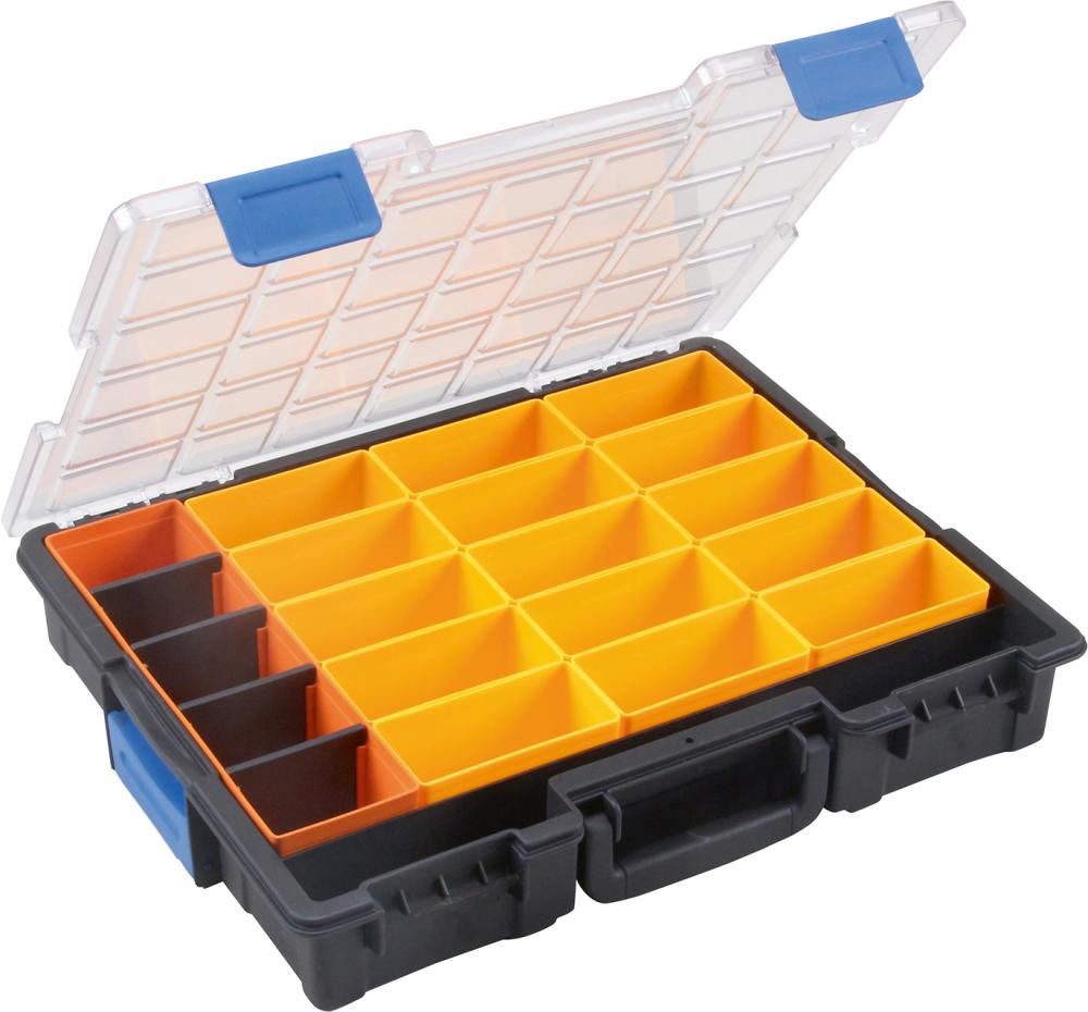 Produktbild Allit Kleinteilekoffer 440x335x76 mm 21 Fächer bild 2