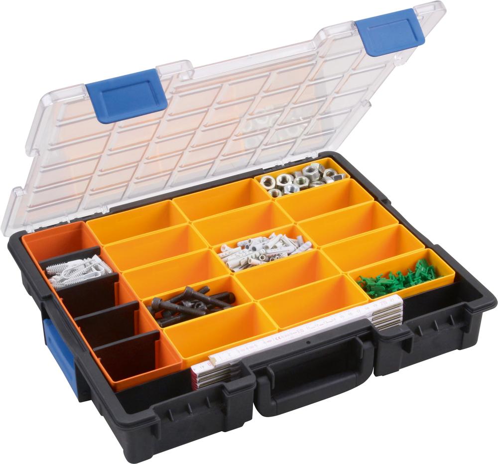 Produktbild Allit Kleinteilekoffer 440x335x76 mm 21 Fächer bild 4