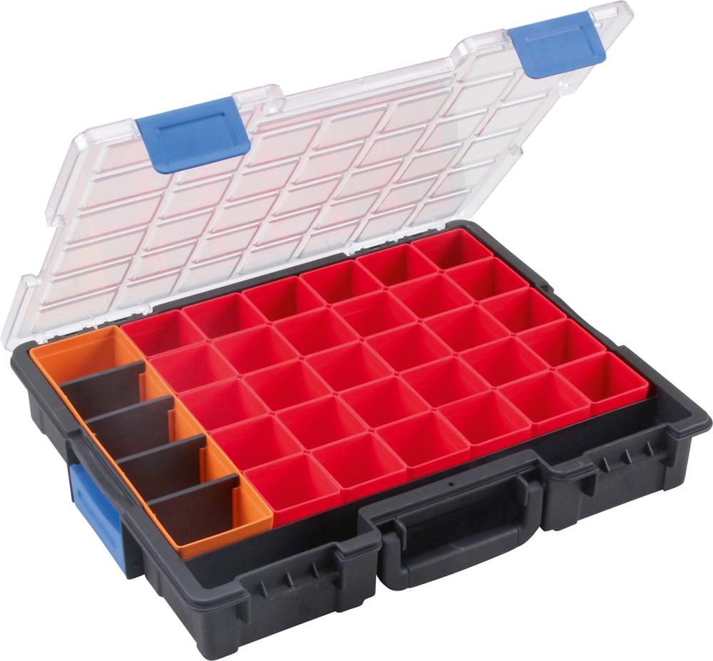 Produktbild Allit Kleinteilekoffer 440x335x76 mm 36 Fächer bild 2