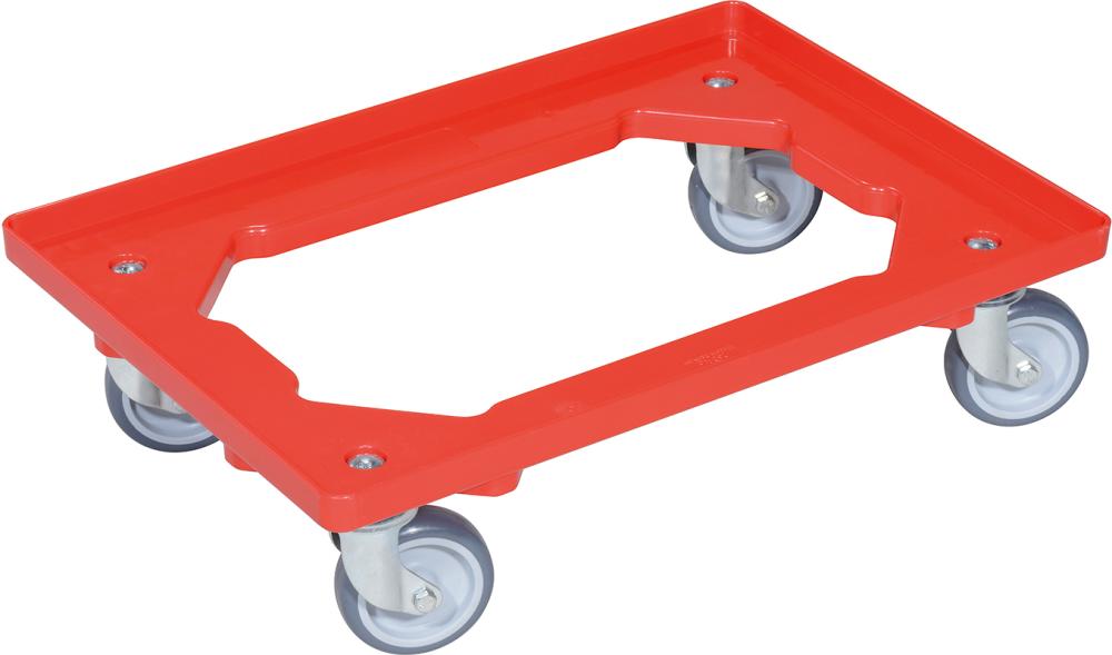 Produktbild Allit Transportroller EuroRoll 600 x 400mm mit 4 Lenkrollen