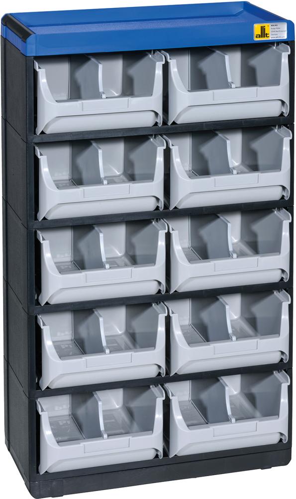 Produktbild Allit Schubladenmagazin VarioPlus Pro 53/20 10 Schubladen 10 Trenner bild 1