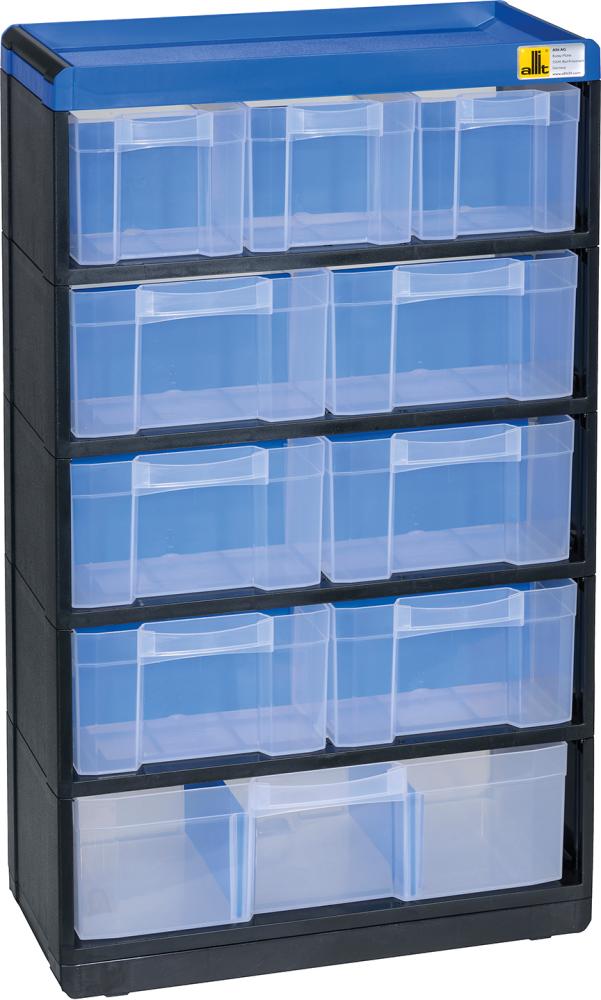 Produktbild Allit Schubladenmagazin VarioPlus Pro 53/21 10 Schubladen 11 Trenner