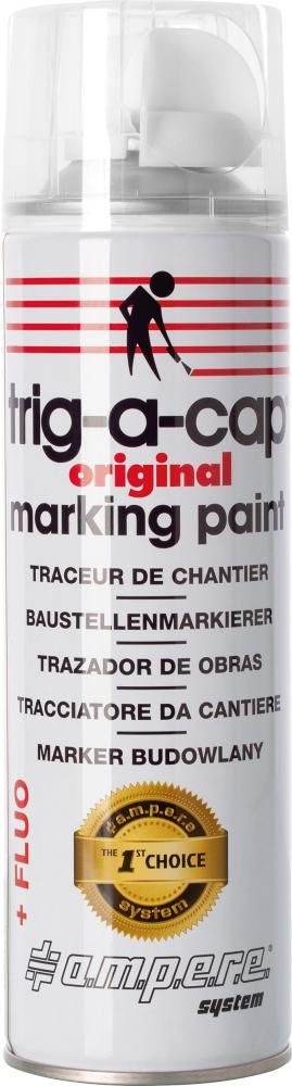 Produktbild Baustellenmarkierspray trig a cap weiß Dose mit 500 ml