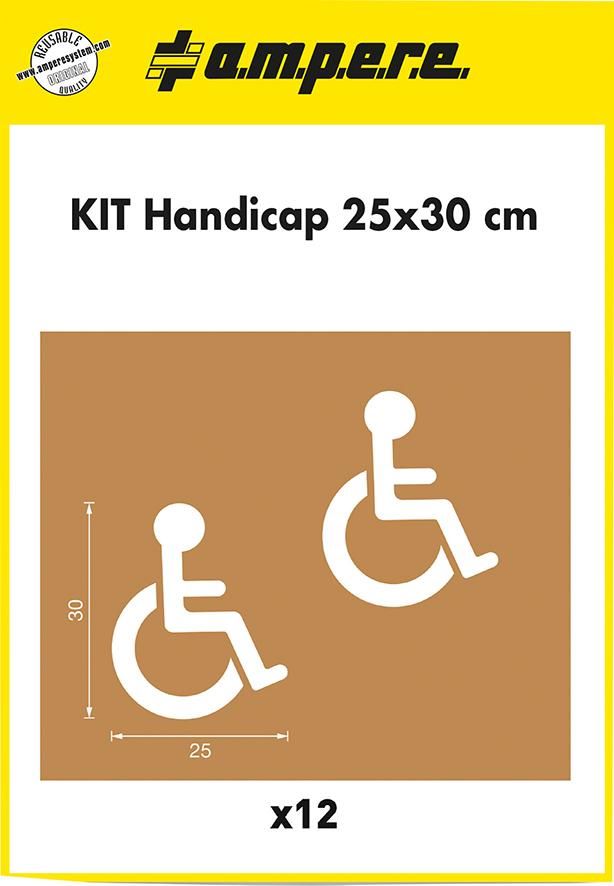 Produktbild Schablonenset Schablonen KIT Handicap 25 x 30 cm