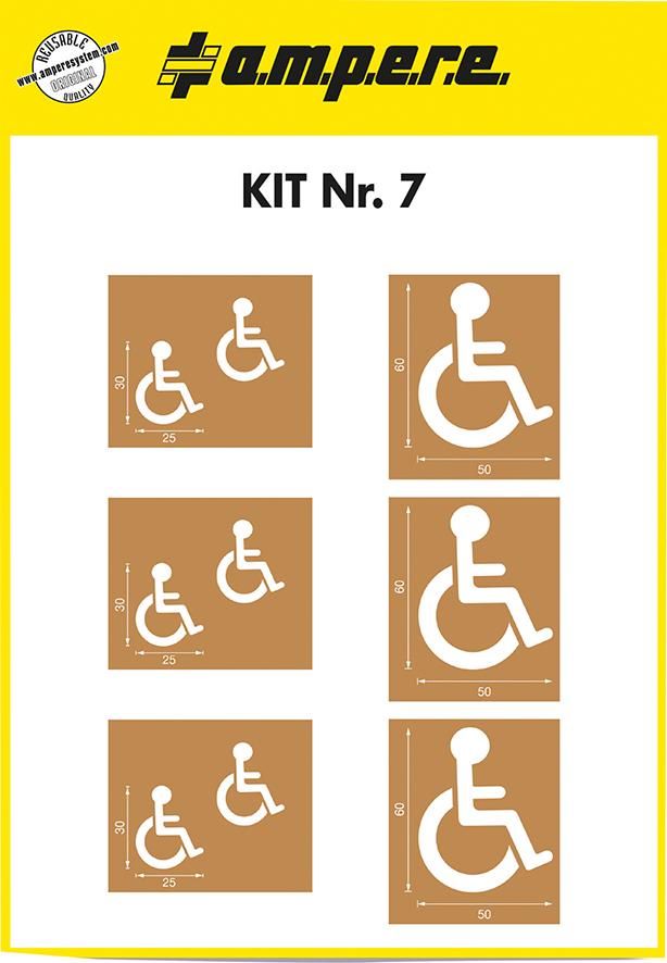 Produktbild Schablonenset Schablonen KIT 7