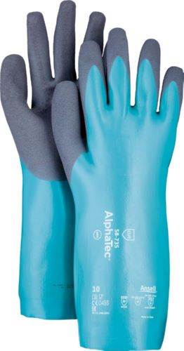 Produktbild Ansell Chemikalienschutzhandschuh AlphaTec 58 735 Länge 350mm Größe 11