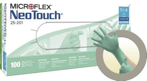 Produktbild Ansell Einweghandschuhe Neotouch 25 201 Größe 8,5 bis 9 a 100 Stück bild 3