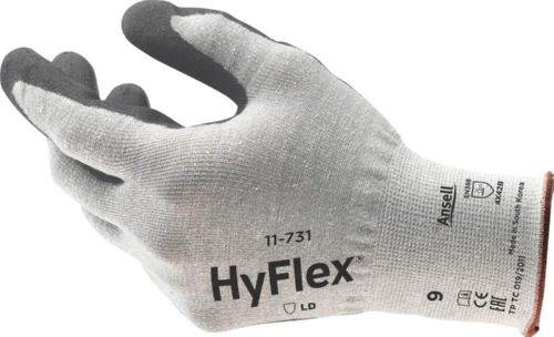 Produktbild Ansell Schnittschutzhandschuh HyFlex 11 731 Größe 10 grau bild 7