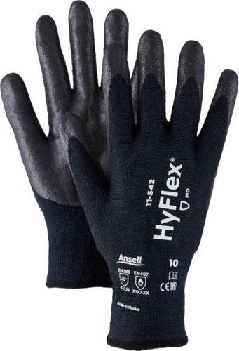 Produktbild Ansell Schnittschutzhandschuh HyFlex 11 542 Größe 9 schwarz