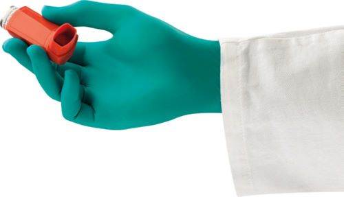 Produktbild Ansell Einweghandschuh 100 Stück grün TouchNTuff 93 300 Größe 9.5 bis 10 bild 8