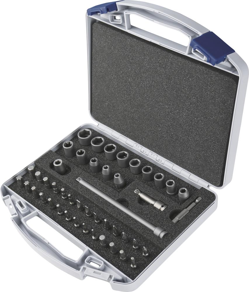 Produktbild ASW Kraft Steckschlüsselsatz 1/4 Zoll 46 Teile