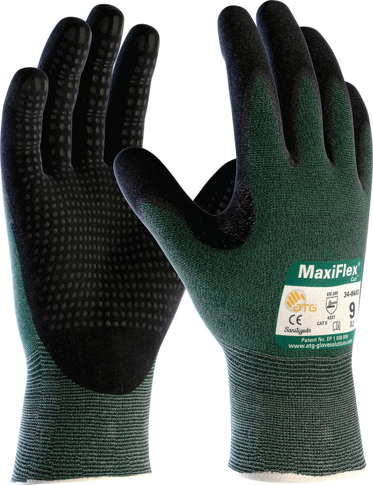Produktbild ATG genoppter Handschuh Größe 10 MaxiFlex Cut