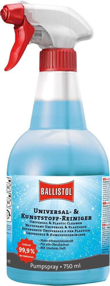 Produktbild Ballistol Universalreiniger Kunststoffreiniger Sprühflasche mit 750 ml