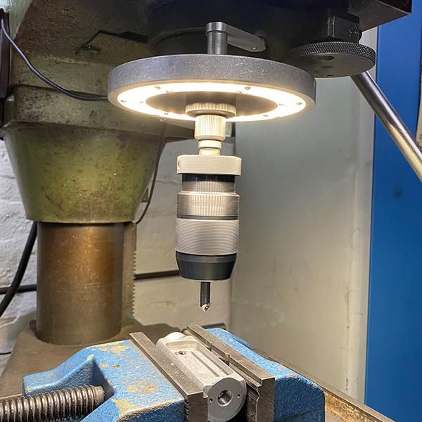 Produktbild Bauer & Böcker LED Maschinenleuchte Kreislicht 160 mm 460 Lumen bild 4