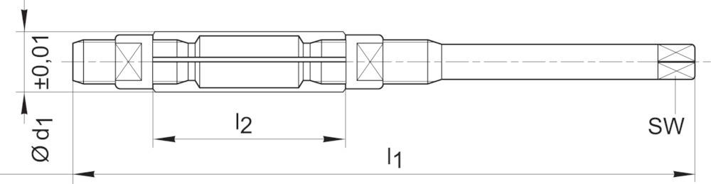 Produktbild Beck Reibahle schnellverstellbar HSS 37 bis 45mm bild 4