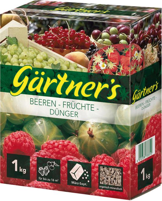 Produktbild Gärtner`s Beerendünger 2,5kg organisch mineralisch