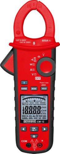 Produktbild Benning Stromzangen Multimeter CM 12 digital