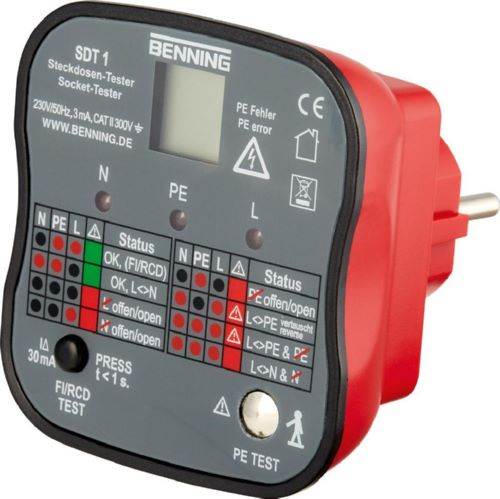 Produktbild Benning Steckdosentester SDT 1 bild 3