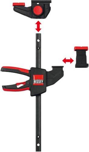 Produktbild Bessey Einhand Tischzwinge EZR Set mit 2 Stück bild 2