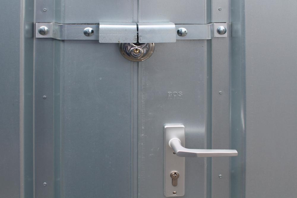 Produktbild BOS Einbruchsicherung für einteilige Tür für Schnellbau Container