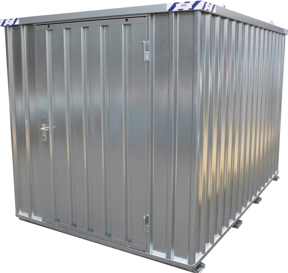 Produktbild BOS Materialcontainer SC 3000 3x2m 1-flügelige Tür 3m Seite