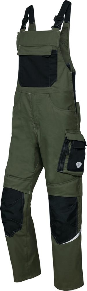 Produktbild Bierbaum Proenen Arbeitslatzhose 1979 570 oliv schwarz Gr. 54