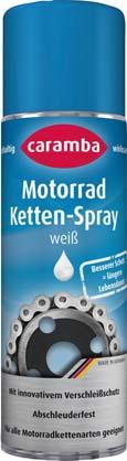 Produktbild CARAMBA Kettenspray Motorrad weiß Sprühdose mit 300 ml