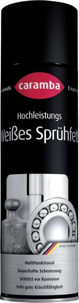 Produktbild CARAMBA Sprühfett weiß Hochleistungsfett Sprühdose mit 500 ml