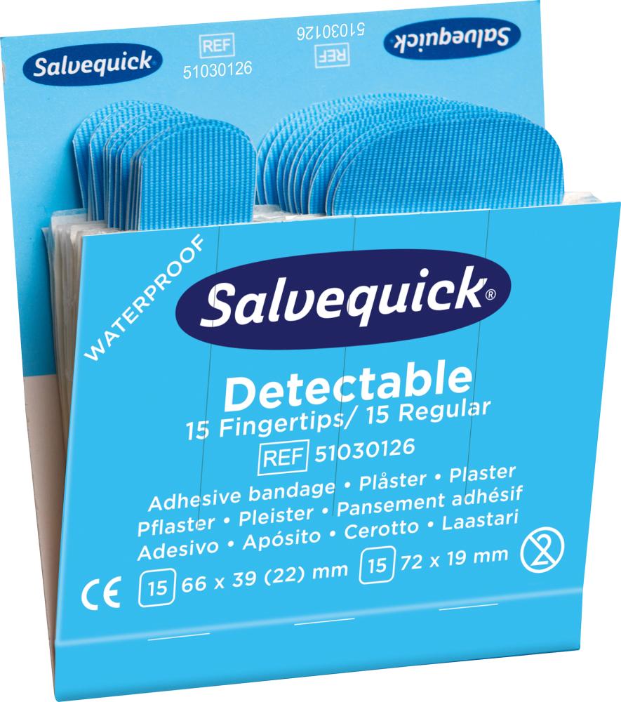 Produktbild Cederroth Nachfüllpack Salvequick Fingerspitzenpflaster