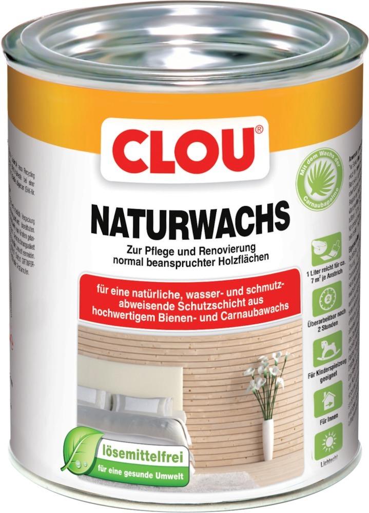 Produktbild Clou Naturwachs Dose mit 750 ml