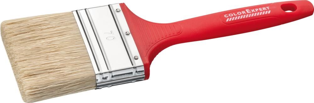 Produktbild Color Expert Flachpinsel 70 mm dick 6. Stärke mit Kunststoffstiel