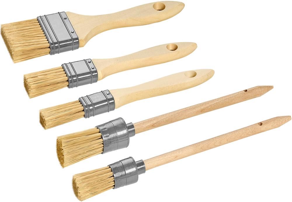 Produktbild Color Expert Pinsel Set mit Kunstborsten gestanzt 5 teilig