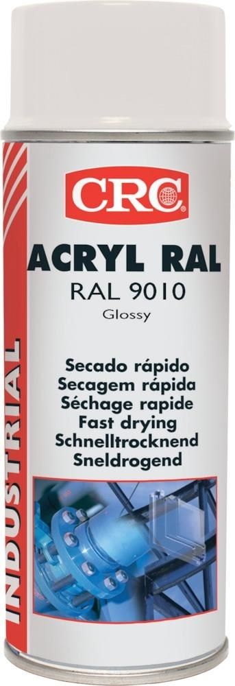Produktbild CRC Farblackspray Acrylic Paint Reinweiß glanz Sprühdose mit 400 ml