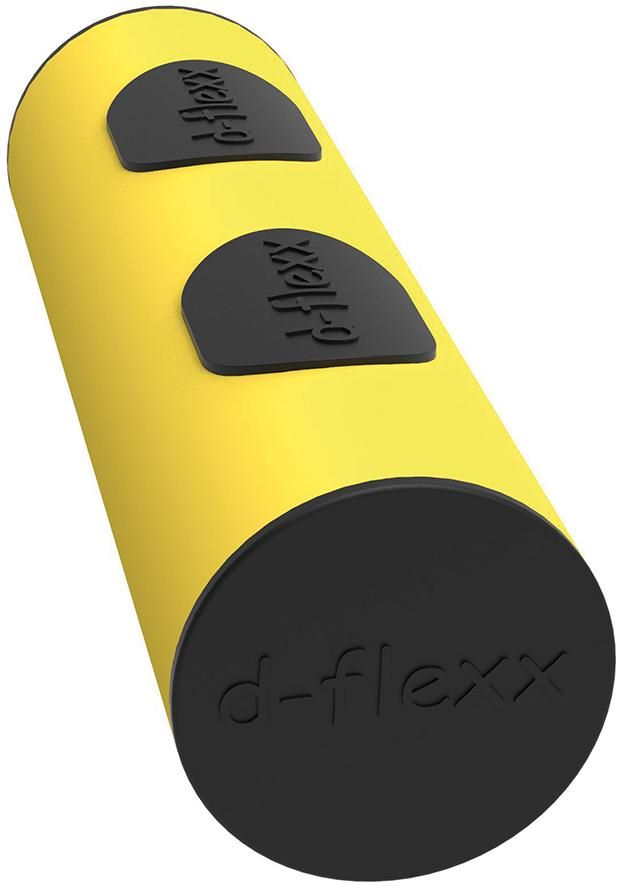 Produktbild Dancop Bodenprofilbarriere Mike gelb schwarz 500 mm lang bild 2